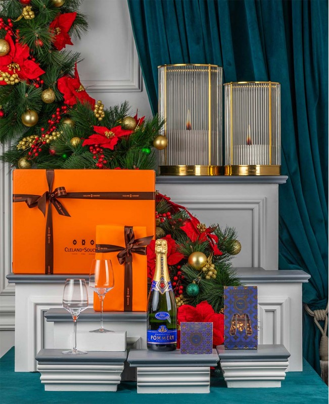 Champagne Christmas Luxury Gift Hamper