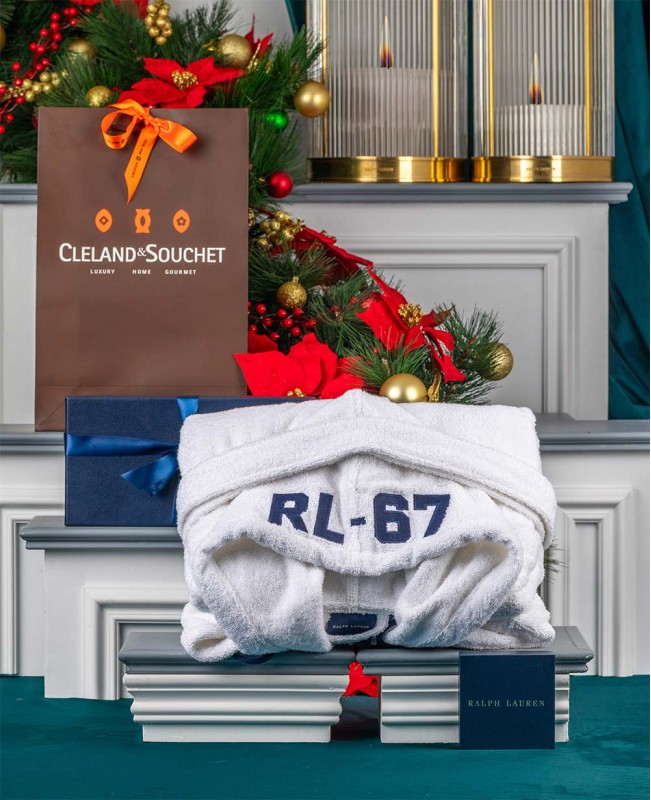 Ralph Lauren Travis Luxury Bathrobe Gift Bag