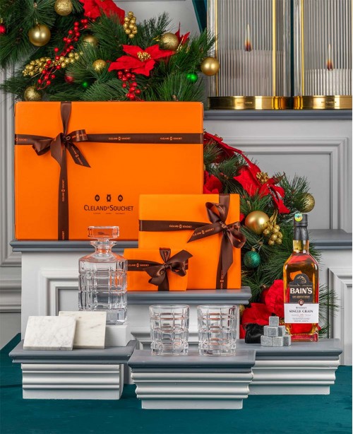 Decanter & Whisky Gift Box
