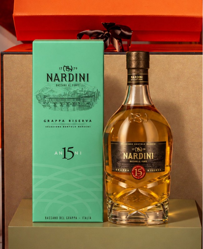 The Nardini Grappa Riserva 15YO