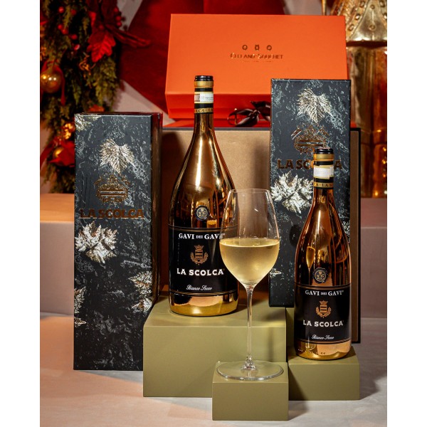 The Scolca 'Black Label' Wine Gift Hampe...