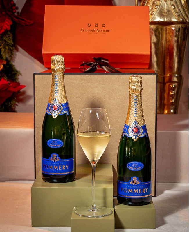 The Pommery Champagne Wine Gift Hamper