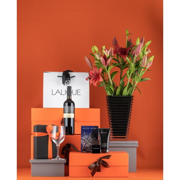 The Lalique Encre Noir Luxury Gift Set