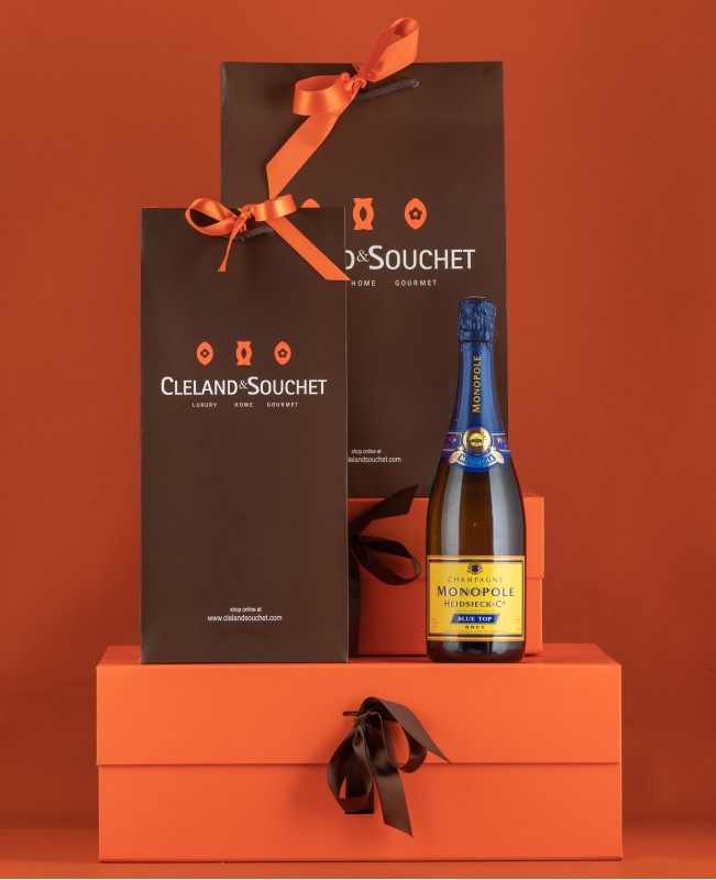 2 Btls Heidsieck & Co. Monopole Blue Top Champagne